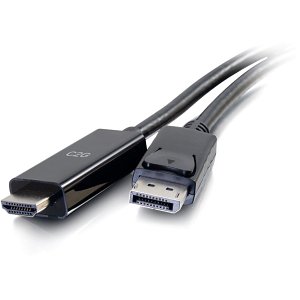 C2G CG50193 DisplayPort Male to HDMI Male Active Adapter Cable, 4K 60Hz, 3' (0.9m)