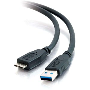 C2G CG54178 USB 3.0 A Male to Micro B Male Cable, 9.8' (3m)