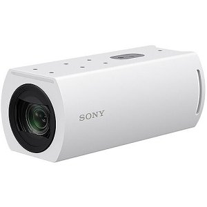Sony Pro SRG-XB25/N Compact 4K60 Box-Style Remote Camera with 25x Optical Zoom, NDI License Key Code, White