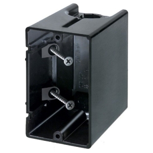 Arlington Mounting Box For Switch - Black