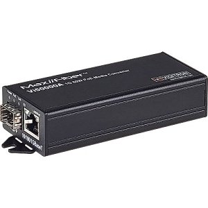 Vigitron VI50000A MaxiiFiber 1-Port 60W PoE 1G Ethernet Fiber Media Converter