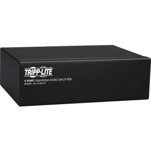 Tripp Lite 4-Port VGA / SVGA Video Splitter Signal Booster High Resolution Video