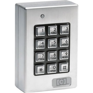 Linear 232SE Indoor/Outdoor Surface Mount Weather Resistant Access Control Keypad, Sealed Environmental SE Style