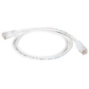 Quiktron 570-125-003 Q-Series CAT5e Patch Cord, Booted, 3' (0.9m), White