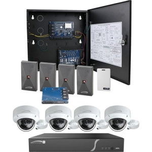 Speco ACKIT2VID Access Control Kit Bundle With NVR and Camera