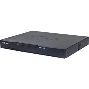 Turing Video TN-NRP164T 16CH 2HDD NVR with 16CH PoE - 4 TB HDD