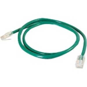 Quiktron Q-Series Patch Cords, CAT6, Non-Booted, Green, 5 FT