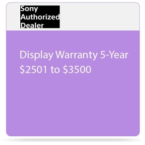 Sony Pro SPSDISP03EW5 Display 5-Year Warranty, $2,501 to $3,500
