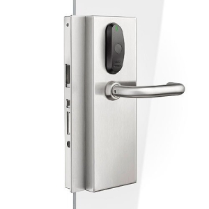 SALTO KS XS4 Original Glass Door - DIN Electronic Lock, Mifareble, Right Hand EB650UGDIM0RHY
