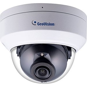 GeoVision GV-TDR8805 8MP H.265 Super Low Lux WDR Pro IR Mini Rugged Dome IP Camera, 2.8mm Fixed Lens
