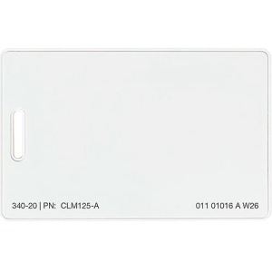 Linear CLM125-H Clamshell Prox Card, 125 Khz, HID-Compatible