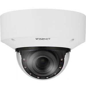 Hanwha XNV-C9083R Wisenet X Series Peripheral 4K IR Outdoor Vandal Dome AI Camera, 4.4 - 9.3mm Lens