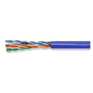 Superior Essex 6H-272-2B 10Gain XP�CAT6A Plenum Cable, 23/4 Solid AC, UTP, CMP, FE, 1000' (304.8m) Reel, Blue
