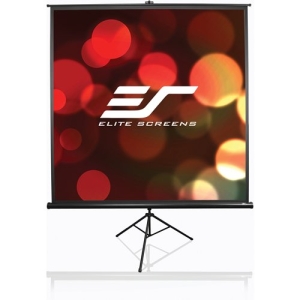 Elite Screens 92 Diagonal Tripod Portable Screen - Black (T92UWH)