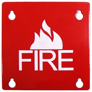 SAE FP4 Square Fire Cover Faceplate
