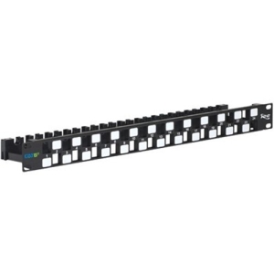 ICC Cat 6A UTP Blank Patch Panel 24-Port, 1 RMS