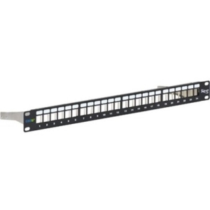 ICC Cat 6A FTP Blank Patch Panel 24-Port, 1 RMS