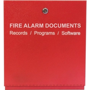SAE Fire Alarm Storage Cabinet RED