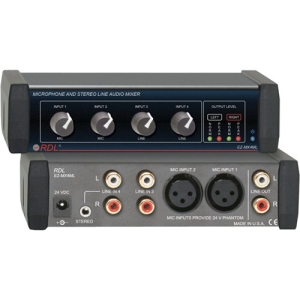 RDL EZ Series EZ-MX4ML Audio Mixer