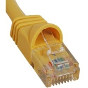 ICC Patch Cord, Cat 5e, Molded Boot, Yellow