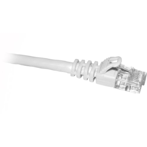Clearlinks 10ft Cat5e 350mhz White Molded Snagless Patch Cable