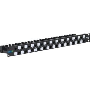 ICC CAT6A UTP Patch Panel with 24 Ports and 1 RMS