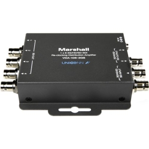 Marshall 1 x 6 3G/HD/SD-SDI Reclocking Distribution Amplifier