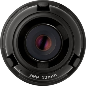 Wisenet SLA-2M1200P - 12 mm - f/2 - Fixed Focal Length Lens for M12-mount