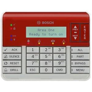 Bosch B925F Fire and Intrusion Keypad, SDI2