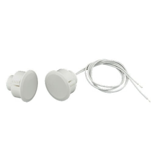 Bosch White Compact Contact with Standard Magnet (25 mm)