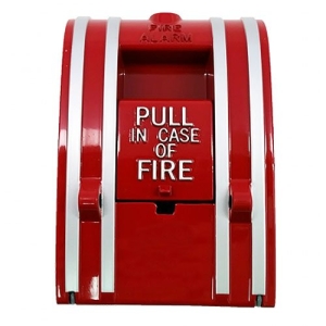 GE Two Stage (Presignal) Fire Alarm Station, English Markings - UL/ULC Listed