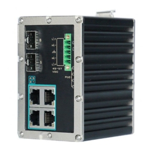 KBC Networks Industrial Gigabit Ethernet Switch with PoE+