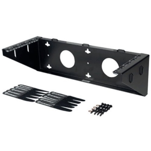Ortronics Wall Mount for Network Equipment, Patch Panel, Switch Control, Server - Black
