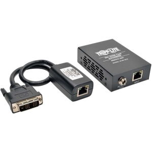 Tripp Lite DVI Over Cat5/Cat6 Video Extender Kit Transmitter Receiver 200'