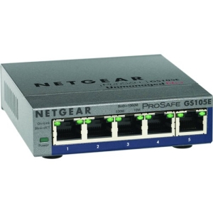 Netgear ProSafe Plus Switch, 5-Port Gigabit Ethernet