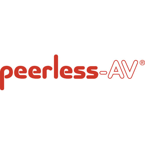 Peerless-AV MOD-CPI I-Beam Ceiling Plate for Modular Series Flat Panel Display and Projector Mounts, Fully Adjustable for I-Beams 3.34" (85mm) to 9.84" (250mm) Wide, Black