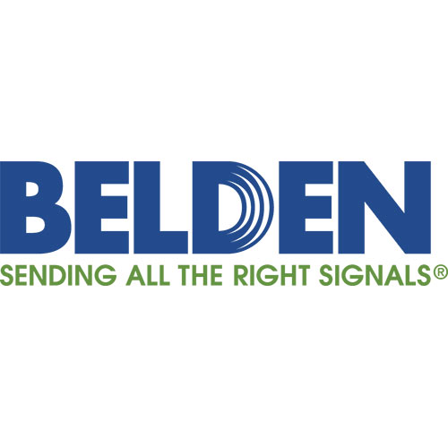 Belden 6281MD 0101000 22/1 Pair Stranded TC Plenum Indoor OSDP Reader Cable, 1000', Black