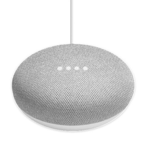 Google WNGOGA210CA Home Mini Bluetooth Smart Speaker - Google Assistant Supported - Chalk White