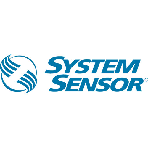 System Sensor SPSCWHK-P SpectrAlert Series Outdoor Ceiling Mount Speaker Strobe, with Backbox, Clear Lens, White