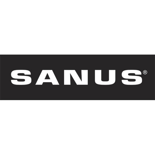 Sanus SFV265-B1 Sanus SFV265 Steel Series Three-Shelf Widescreen Media Console for TVs up to 70"