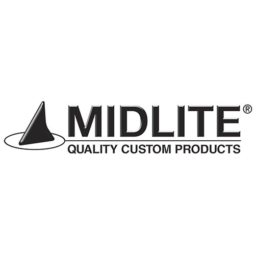 Midlite IEC-46W-6RA IEC Power Inlet with 6" Pigtail and 6' Power Cord, White