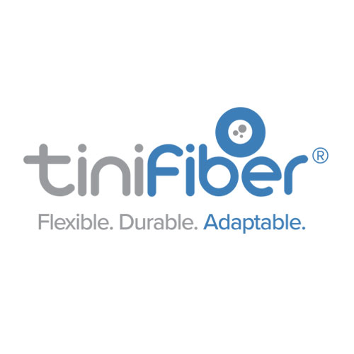 TiniFiber TF2-OS2-PLO-LCLC-1PE-400 OS2 Plenum Indoor/Outdoor Armored Fiber Optic Cable, 2-Fiber, 400'