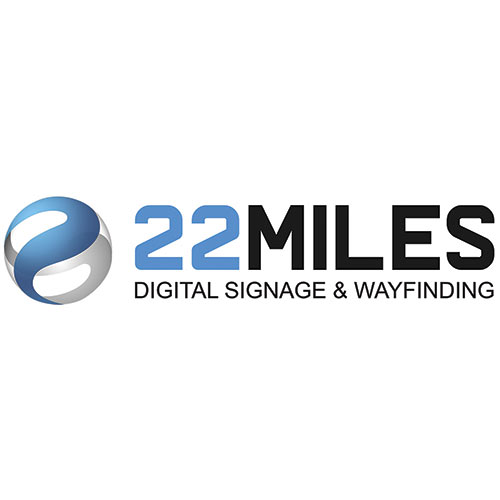 22 Miles TSR-WG2103 Touchscreen Saas License, Web CMS, Support/Host, 1-Year