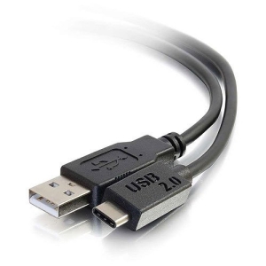C2G CG28870 USB 2.0 USB-C to USB-A Cable M/M, 3' (0.9m), Black