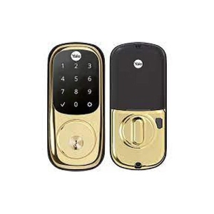 Yale YRD226NR-605 Assure Lock Touchscreen Keypad Deadbolt, Bright Brass