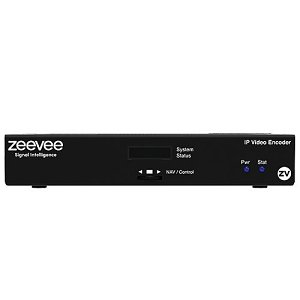 ZeeVee ZyPerMX2-4 Dual HDMI 1.4 Encoder with UDP-RTP & HLS-HLS Secure or RTMP IP Stream Output via Gbit/Copper