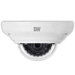 Digital Watchdog DWC-MPV75WI4TW MEGApix IVA+ 5MP Ultra Low-Profile IR Vandal Dome IP Camera, 4mm Lens