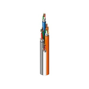 Belden 658AFS 0001000 22/3 Pair, 18/4, 22/4, 22/2, Shielded, Banana Peel, CMP, 1000' (304.8m) Reel, Orange, White, Blue, Gray