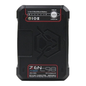 IDX ZEN-C98G 97Wh High-Load Li-Ion 3-Stud Mount Battery w 2x D-Tap & USB-C