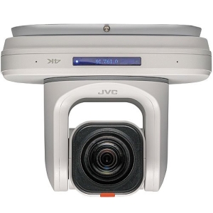 JVC KY-PZ510WU Ultra Wide Angle 4K60P HEVC Auto-Tracking PTZ Camera with 3G-SDI, HDMI, USB, IP Output, White
